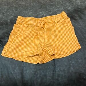 Gingham shorts